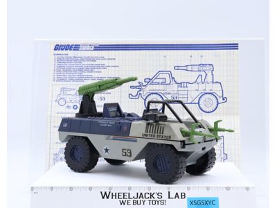 Eliminator GI Joe Battle Force 1987 Hasbro Vintage Action Figure Vehicle