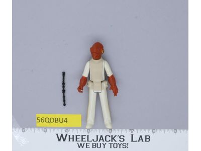 Admiral Ackbar 100% Complete Star Wars ROTJ 1983 Vintage Kenner NO REPRO