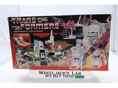Metroplex W/BOX 100% Complete 1985 Vintage G1 Transformers Figure