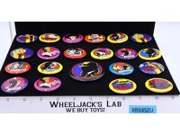 Lot of 21 Dick Tracy Buttons Pinbacks 1990s Disney Vintage