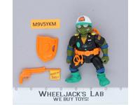 Make My Day Leo 100% Complete Teenage Mutant Ninja Turtle 1991 Vintage Playmates