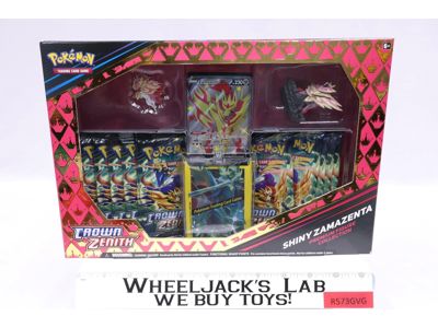 Shiny Zamazenta Premium Figure Collection Crown Zenith 2023 Pokémon NEW SEALED