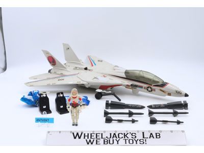 Skystriker XP-14F Combat Jet W/Ace 100% Complete G.I. Joe 1983 Hasbro Vehicle