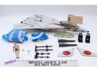 Skystriker XP-14F Combat Jet W/ Ace 100% Complete G.I. Joe 1983 Hasbro Vehicle