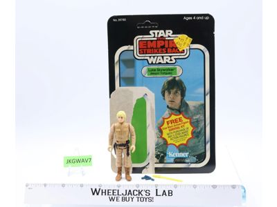 Luke Skywalker Bespin 100% Complete 41 Back-A Star Wars ESB 1980 Kenner NO REPRO