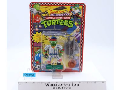 Grand Slammin' Raph CANADIAN Teenage Mutant Ninja Turtles Playmates NEW SEALED