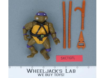 Donatello HARD HEAD Teenage Mutant Ninja Turtle TMNT 1988 Playmates Vintage