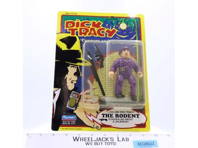 The Rodent Coppers & Gangsters Dick Tracy 1990 Playmates 5" Figure NEW SEALED