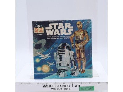 #450 Star Wars Story Music & Photos Read Along Book & Tape Buena Vista Records