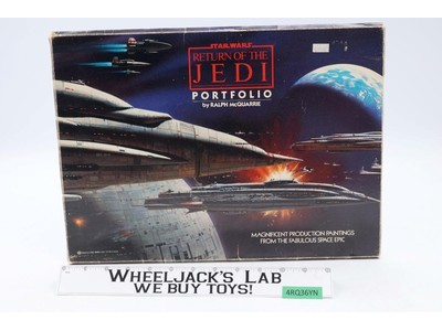 Return of the Jedi Portfolio by Ralph McQuarrie 19 Prints 1983 Vintage