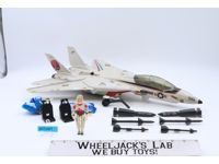 Skystriker XP-14F Combat Jet W/Ace 100% Complete G.I. Joe 1983 Hasbro Vehicle