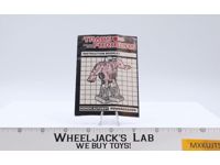Powerdasher CAR Action Figure Instruction Manual Booklet 1985 G1 Transformers