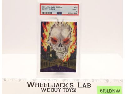 Ghost Rider #59 PSA GRADED 9 1995 Marvel Metal Trading Card