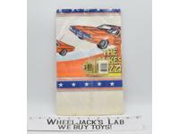Dukes Of Hazzard 52 x 96 Party Table Cloth New General Lee 1981 Reed Vintage