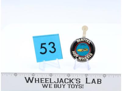 Twinmill BUTTON W/TAB 1968 Hot Wheels Mattel Vintage Redline