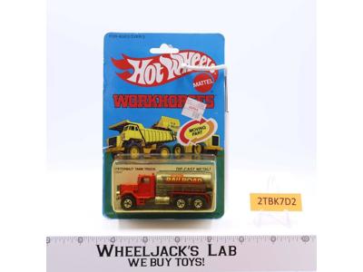 Peterbilt Railroad Tank Truck #2547 Hot Wheels Workhorses Mattel 1979 MOSC