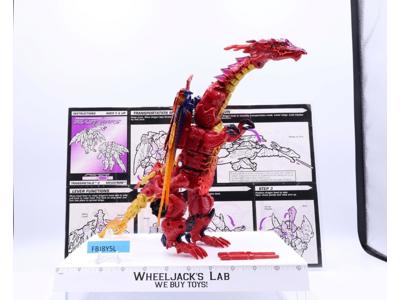 Megatron Dragon 100% Complete Transmetals 2 Transformers Beast Wars 1999 Figure