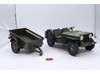 Official Jeep Combat 7000 w/ Trailer & Accessories 12" G.I. Joe Vehicle Vintage