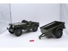 Official Jeep Combat 7000 w/ Trailer & Accessories 12" G.I. Joe Vehicle Vintage