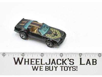 Black Hot Bird 1977 Mattel Vintage Hot Wheels Blackwall Pontiac Firebird