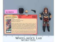 Zartan V1 100% Complete G.I. Joe 1984 Hasbro Vintage Action Figure
