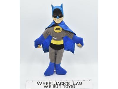 Plush Batman Window Clinger Suction Cup Hands DC Comics 1974 Vintage 8" Figure