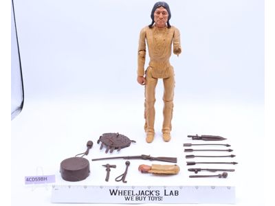 Chief Cherokee 12" Best of the West Johnny West Marx Action Figure Vintage