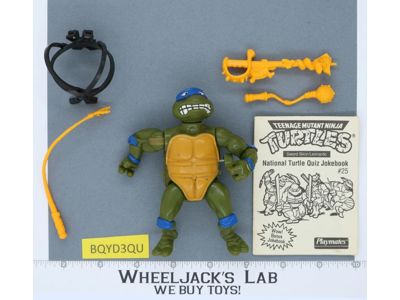 Sword Slicin' Leo 100% Complete Teenage Mutant Ninja Turtles TMNT Playmates 1990