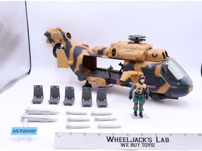Tomahawk W/ Lift Ticket GI Joe 1986 Hasbro Action Figure Vehicle
