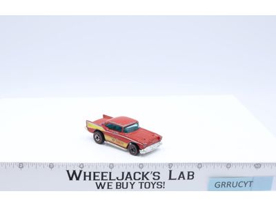 '57 Chevy Red 1976 1977 Redline Hot Wheels Mattel Vintage RL