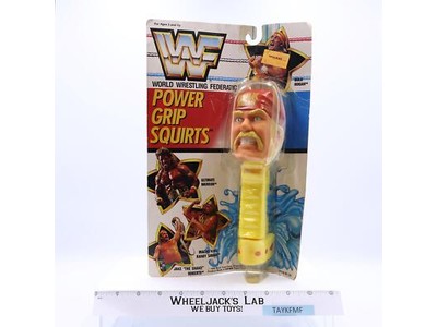 Hulk Hogan Power Grip Squirts WWF Wrestling 1990 Multi Toys Corp. NEW SEALED