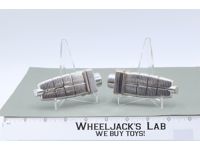 Scorponok Chrome Leg Guard Shields 1987 Vintage G1 Transformers Action Figure