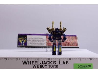 Frenzy Cassette 100% Complete GOLD NEAR MINT 1986 Vintage G1 Transformers