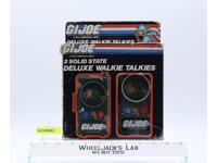 Solid State Deluxe Walkie Talkies WORKS G.I Joe 1985 Vintage Accessory