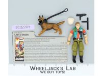 Law & Order V1 100% Complete G.I. Joe 1987 Hasbro Vintage Action Figure