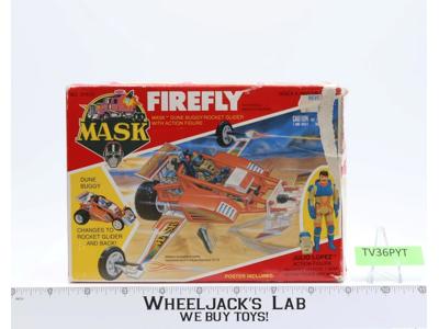Firefly W/ Julio Lopez M.A.S.K. MASK 1986 Kenner Action Figure Vehicle