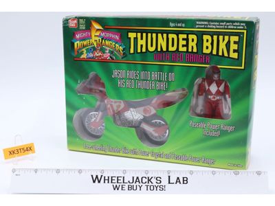 Thunder Bike W/Red Ranger MMPR Power Rangers 1994 Bandai NEW MISB SEALED