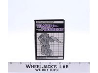 Motormaster Instruction Manual Booklet 1985 Hasbro G1 Transformers