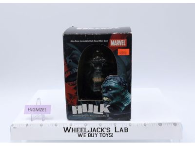 Hulk Alex Ross Head Mini-Bust Marvel Comics 2005 Diamond Select Toys NEW MIB