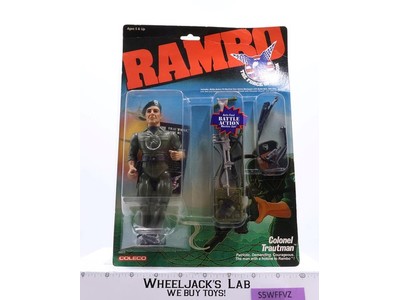 Colonel Trautman Rambo Force of Freedom 1985 Coleco Action Figure NEW SEALED