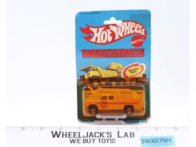 #5906 Phone Truck Hot Wheels Workhorses 1979 Mattel NEW MOSC SEALED
