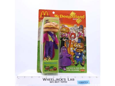 Mayor McCheese McDonaldland 1976 Remco McDonald's Action Figure NEW SEALED