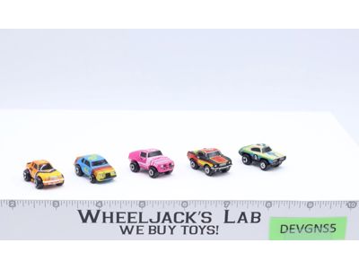 Lot of 5 Stock Racers Collection 1989 Galoob Micro Machines Vintage