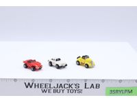 Lot of 3 Deluxe Collection VI Micro Machines Cars 1988 Galoob Vintage