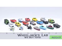 Lot of 20 Misc Car/Trucks/Boats/Vehicles 1988-89 Vintage Galoob Micro Machines