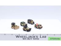 Lot of 5 Military Vehicles Micro Machines 1988-89 Galoob Vintage