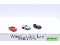 Lot of 3 Deluxe Collection I 2 Micro Machines Cars 1988 Galoob Vintage