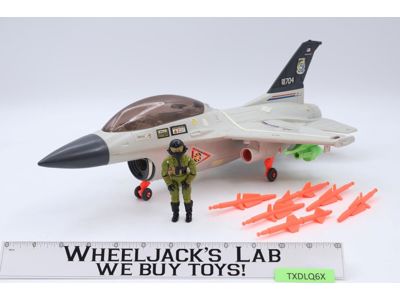 Phantom X-19 W/Ghostrider 100% Complete 1988 GI Joe Hasbro Vintage Vehicle
