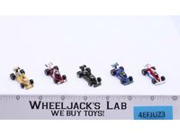 Lot of 5 Formula One Race Cars 1988-89 Vintage Galoob Micro Machines