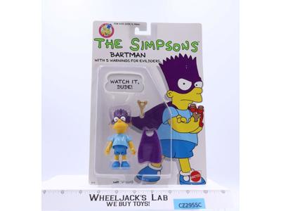 Bartman The Simpsons 1990 Mattel Vintage Action Figure NEW SEALED